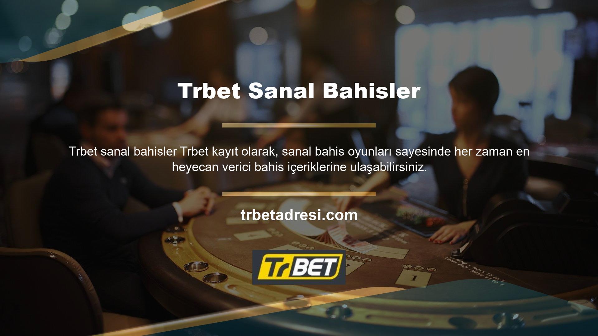 Sanal oyunlar, bir simülasyon sistemi tarafından otomatik olarak oynanır ve siz de bu heyecan dolu mücadeleler için kuponlar oluşturabilirsiniz